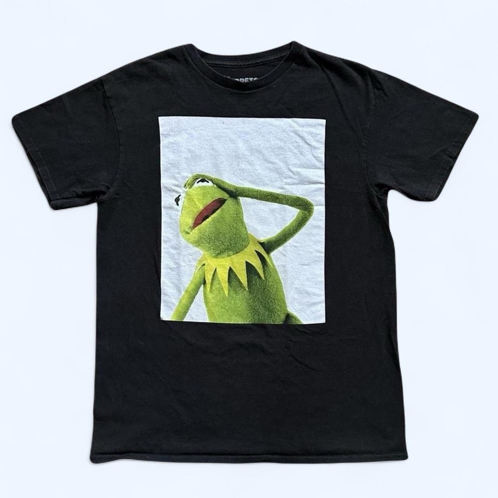 Kermit Graphic Short Sleeve Tee - Black